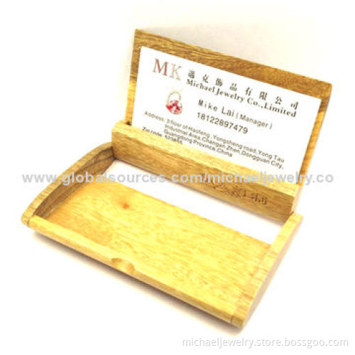 Wooden Card Case, OEM and ODM Orders Welcomed